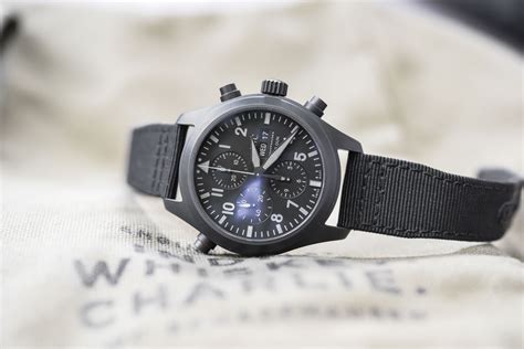 iwc top gun doppelchronograph replica|iwc pilot's watch top gun.